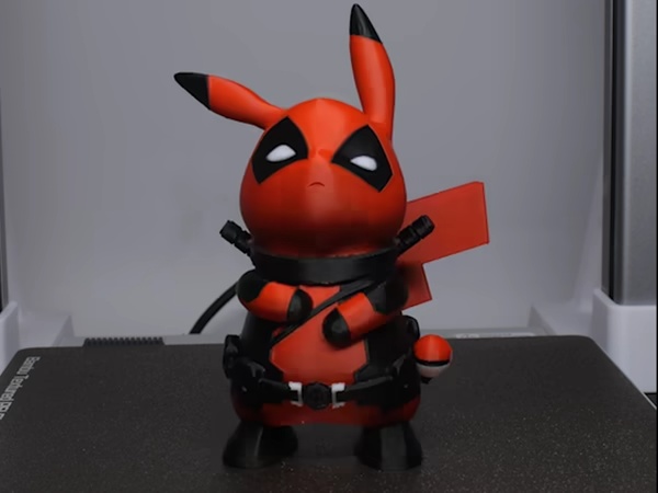 [ポケモン] ピカプール マルチカラー ピカチュウ x デッドプール