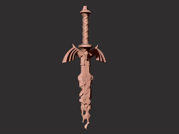 Meester zwaard - Legende van ZELDA 3D print model-0