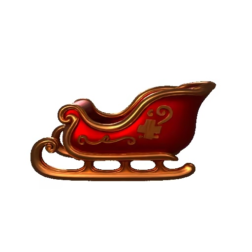 Santa’s sleigh