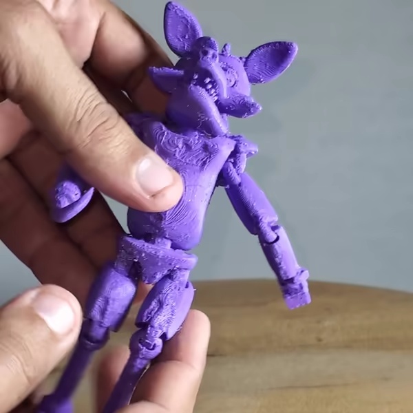 FOXY FLEXY FIVE NIGHTS AT FREDDY'S  PRINT-IN-PLACE-3
