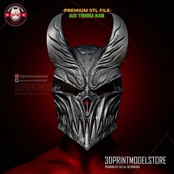 Alex Terrible Mask Halloween Slaughter To Prevail Cosplay