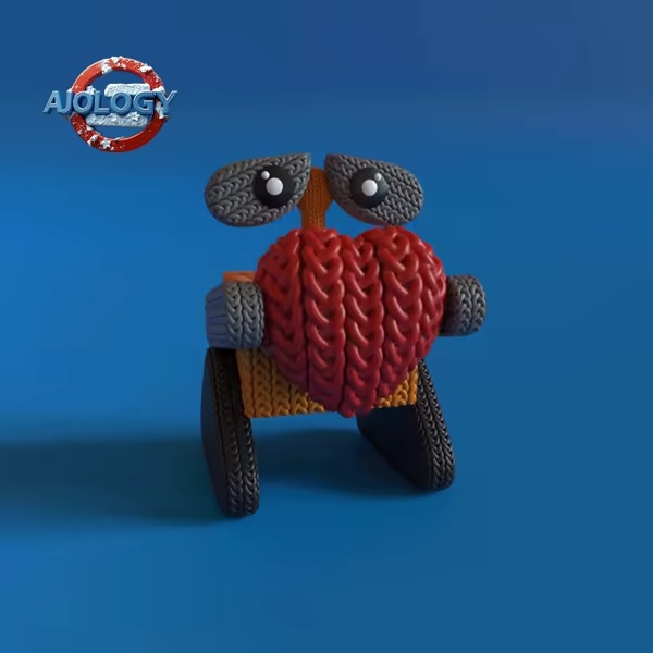 KNITTED VALENTINE WALL-E-0