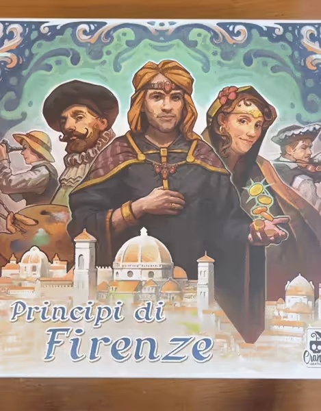 De Prinsen van Florence Bordspel Organizer MET HOESJES Versie