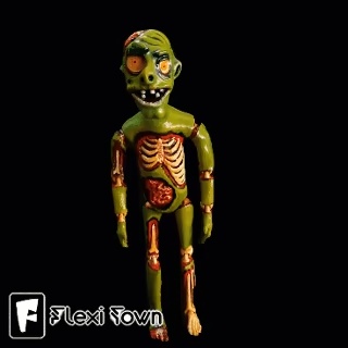 Flexi Print-in-Place Scary Zombie-1