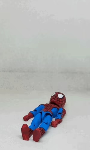 Flexible Spider-Man (Print in Place, No Supports)-0