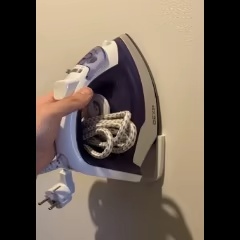 Wall mount for the iron-0