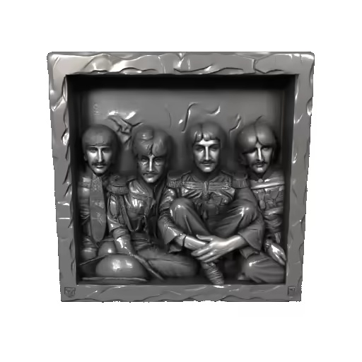 the beatles Stone Painting
