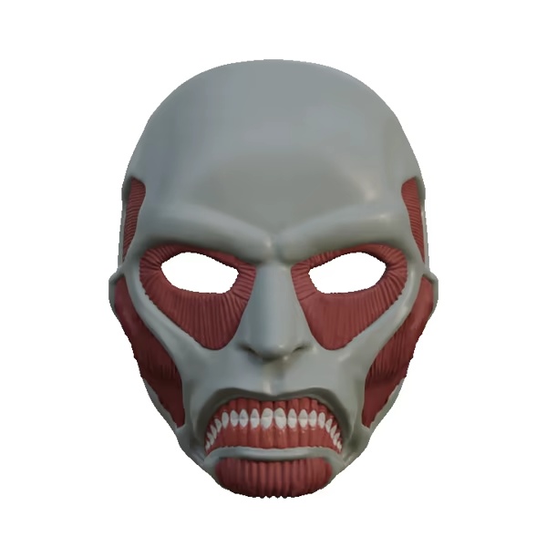 Colossal (Colossus) Titan mask - Attack on Titan (2013)