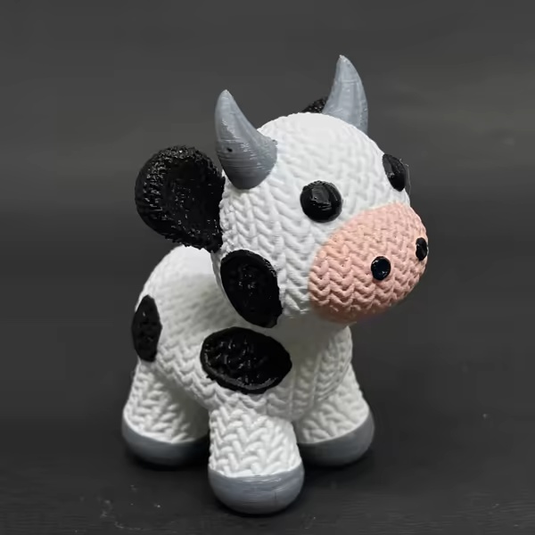Knitted Cow-0