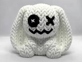 Knitted Evil Bunny