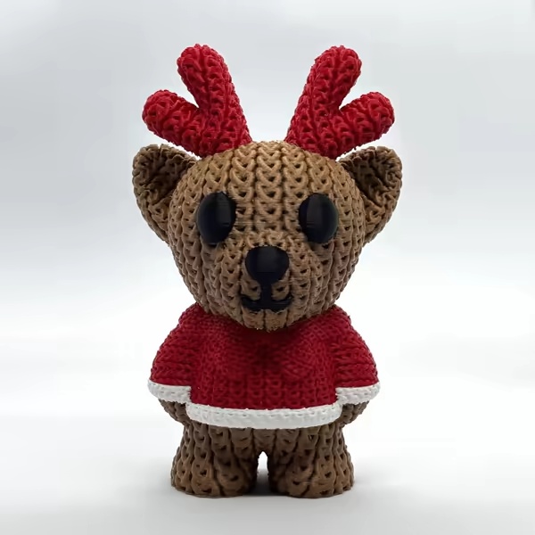 Gestricktes Rentier