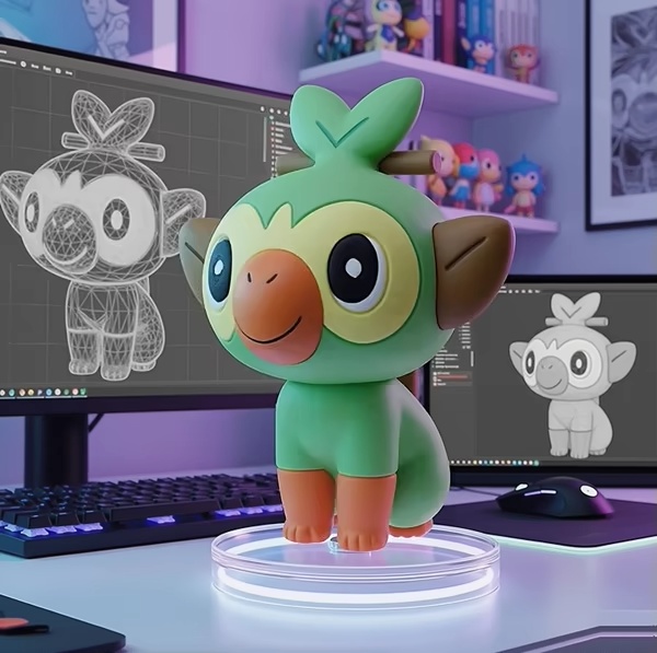 Pokemon Grookey - CFS, AMS Çoklu Renk