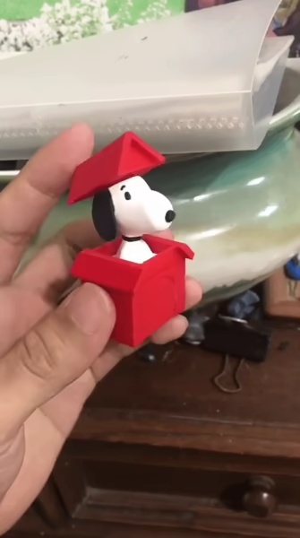 Clicker Snoopy House-1