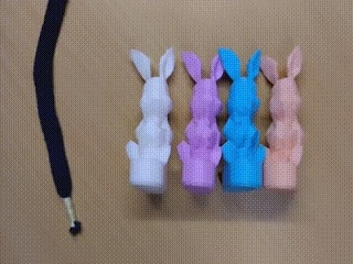 Print in Place Easter Hoodie Drawstring Pull-0