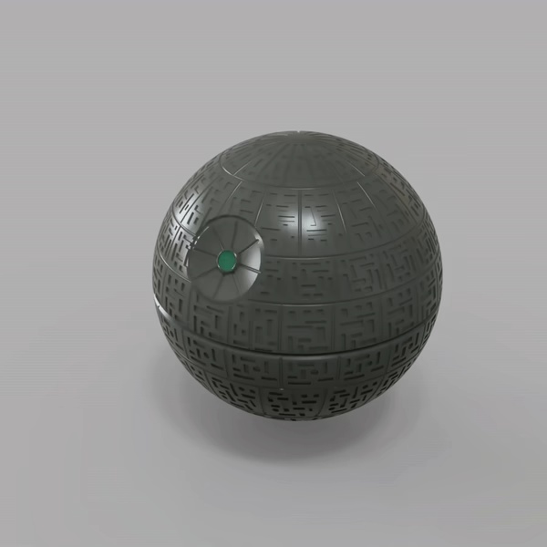 Death Star storage box container