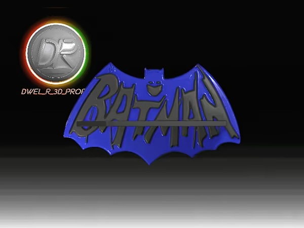 Batman 66 wall Display 