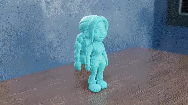 Chibi Lara Croft