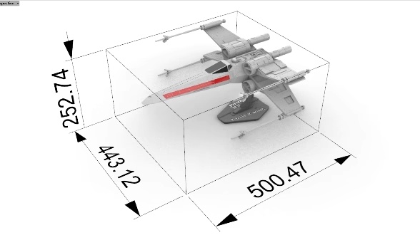 X-wing STAR WARS 1:24