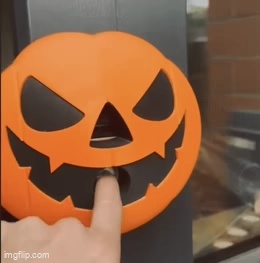 Halloween Ring Doorbell Decor