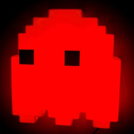 Roze Geest Lichtbak - Pac-Man