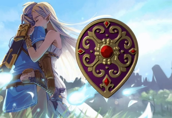 RADIANT SHIELD. SUN SHIELD. THE LEGEND OF ZELDA-0