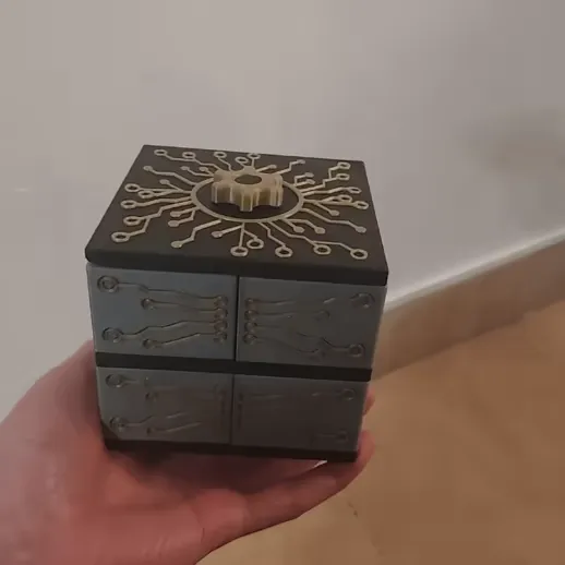 電子ボックス - 2x4コンパートメント