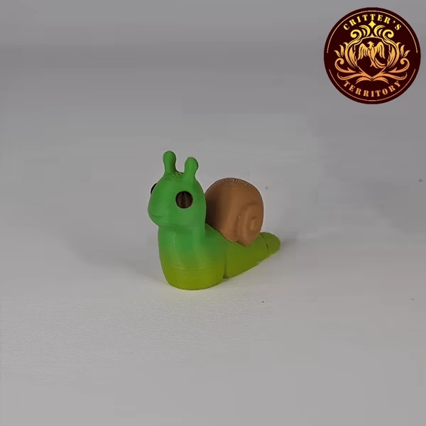 Flexi Mini Snail | No support | Print in Place | Articulated