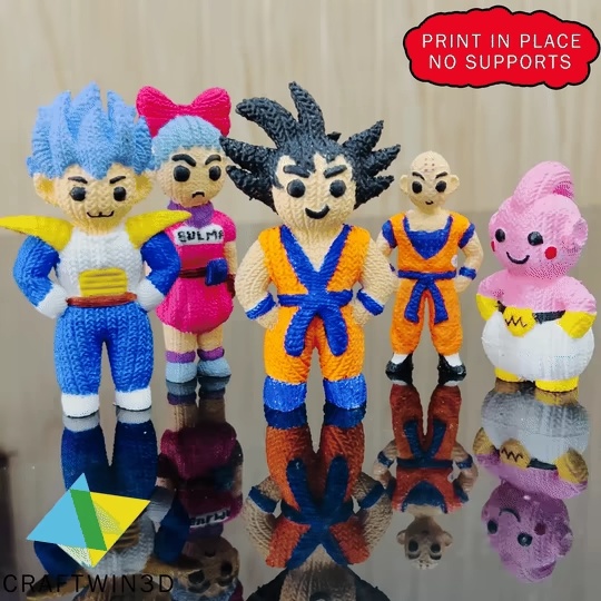 Knitted Dragon ball z collection