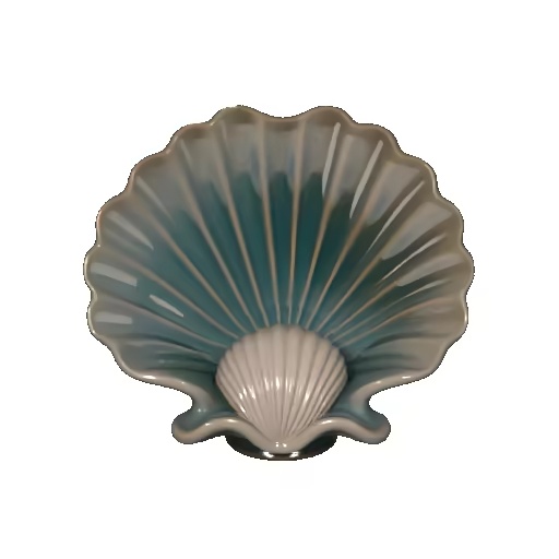 Seashell Bowl – Decorative Coastal‑Style 3D Model-1