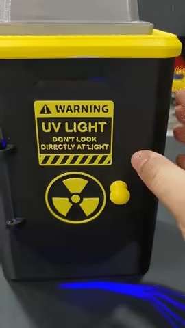 CÁMARA DE CURADO PARA IMPRESIÓN DE RESINA UV 2.0
