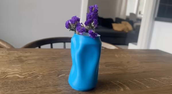Crushed Can - Vase & Pen Holder (Set of 3)