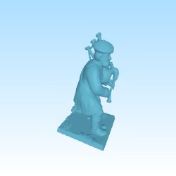ghost of Culloden clansman pipebag