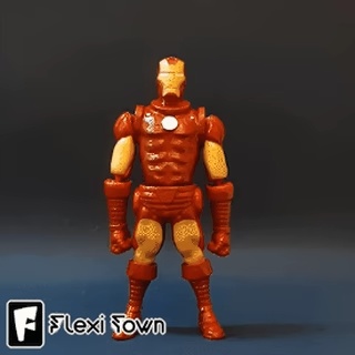 Flexi 一体化打印钢铁侠