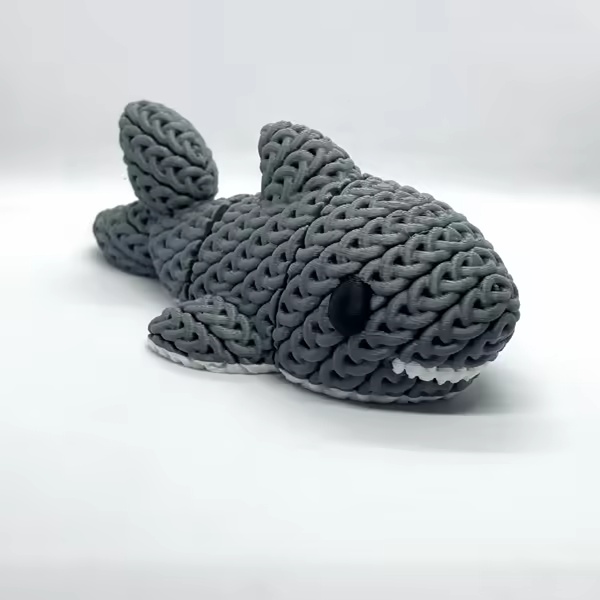 Knitted Flexi Shark-1