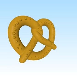 A 3D bretzel