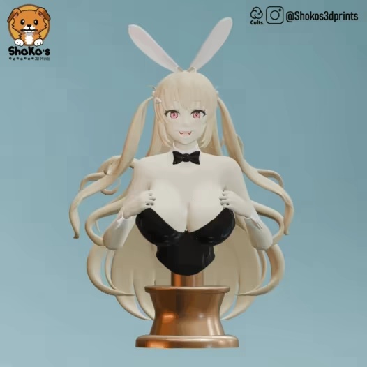 Soda: Twinkling Bunny Bust Nikke