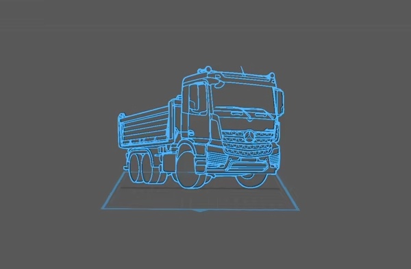Camion - Mercedes Benz