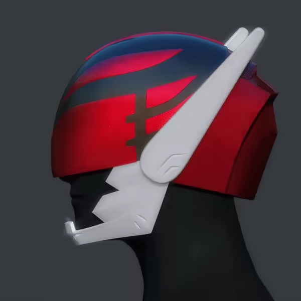 Go Go Loser Ranger Reject Red Keeper Helmet Cosplay STL File