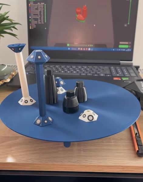 KIT SCANNER Turn Scan + cubo dei marcatori per CR Raptor