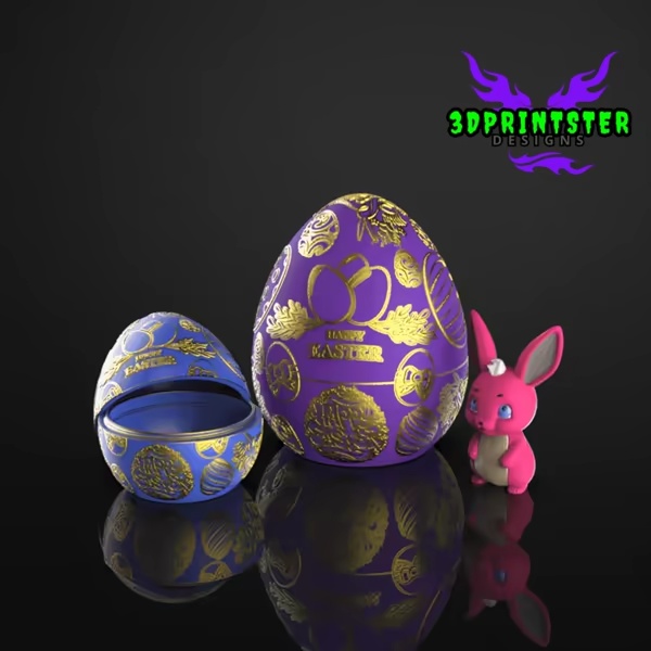 Easter Egg & Easter Bunny