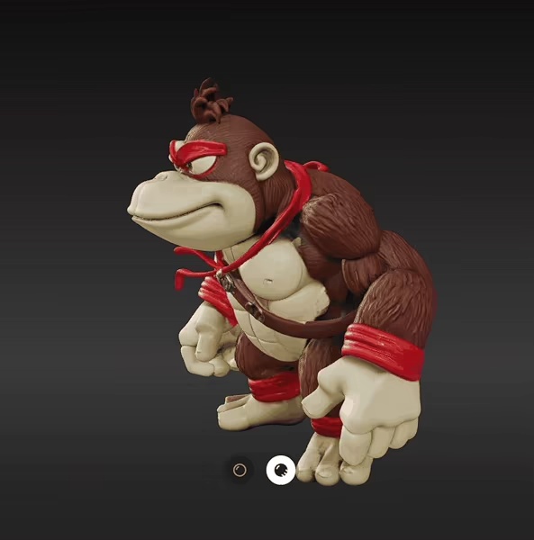 Donkey Kong - Ninja Turtle Style