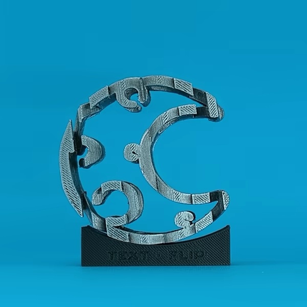 Text Flip - Moon