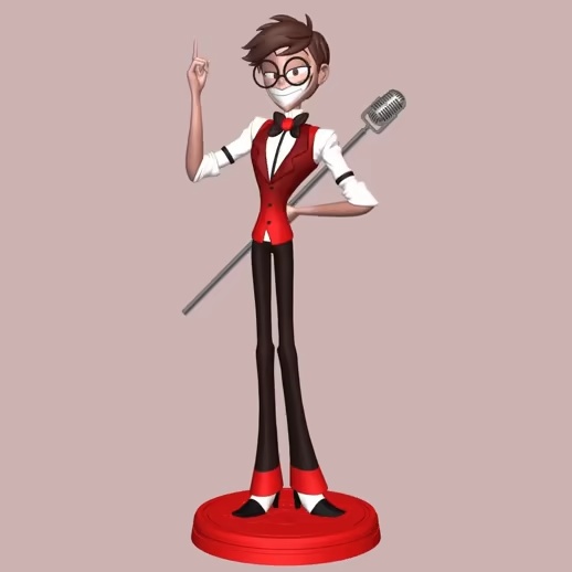 Alastor Human Hazbin Hotel