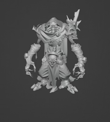 Necromante 3d