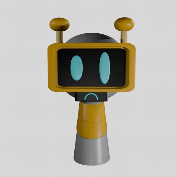 FUNBOT HORROR SPRUNKI INCREDIBOX | Robot Sprunki 3D Model-1