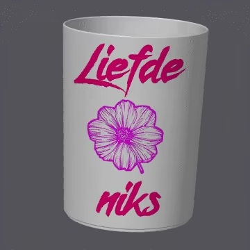 Planter - Love kos mos niks