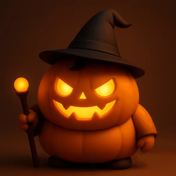Halloween pumpkin decor&candle mold