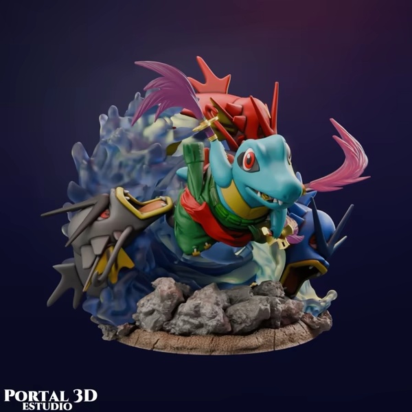 Totodile Zoro / One piece