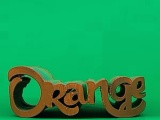 Text Flip - Orange-0