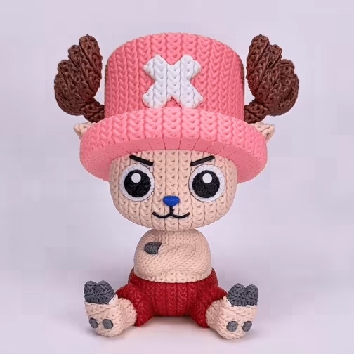 Chopper - A maglia - All'uncinetto - One Piece - Multiparte-1